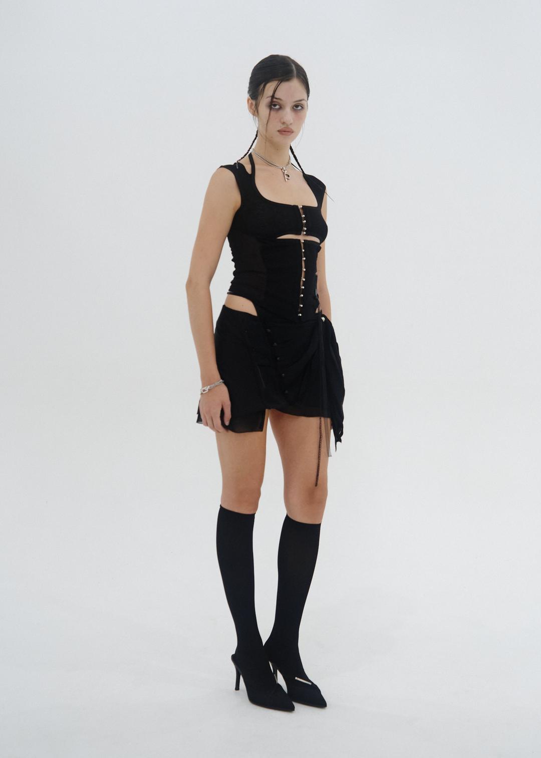 Layered Slash Top
