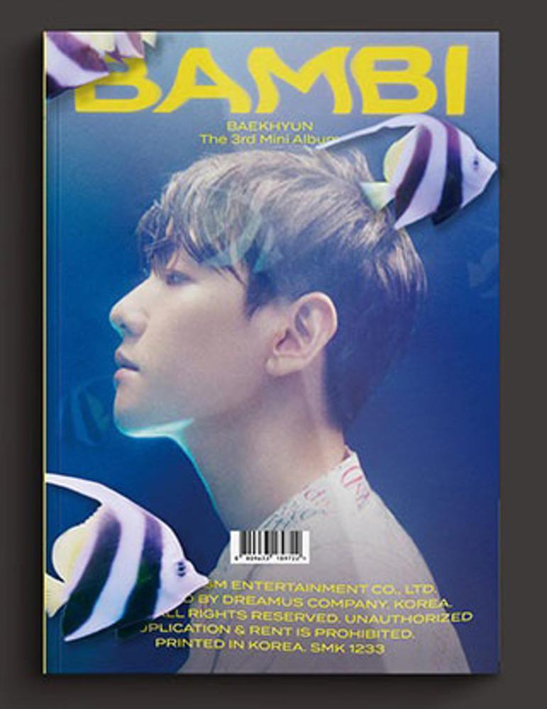 백현 밤비 Photobook버전 3집미니 예약 컴백 Bambi버전