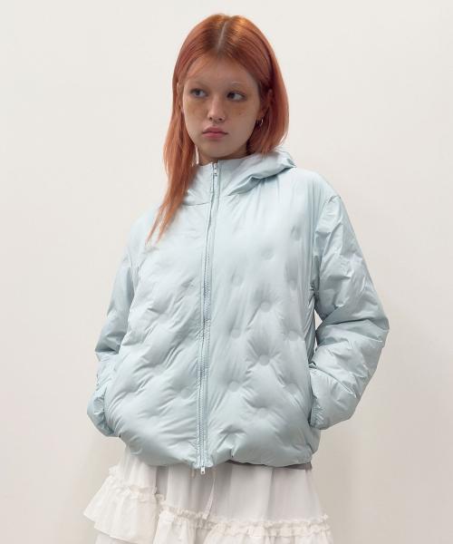 Bonded Dot Down Jacket [Blue]