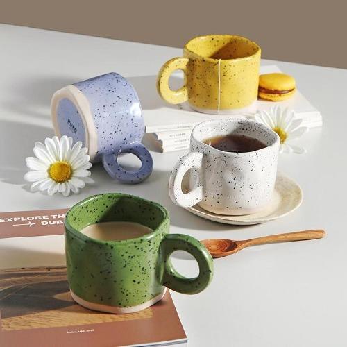 피유코 오레오 스톤 머그컵 4color