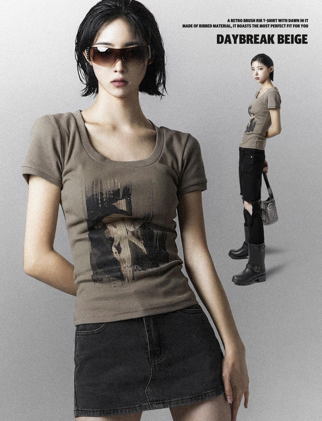 [MADE] Daybreak t / beige