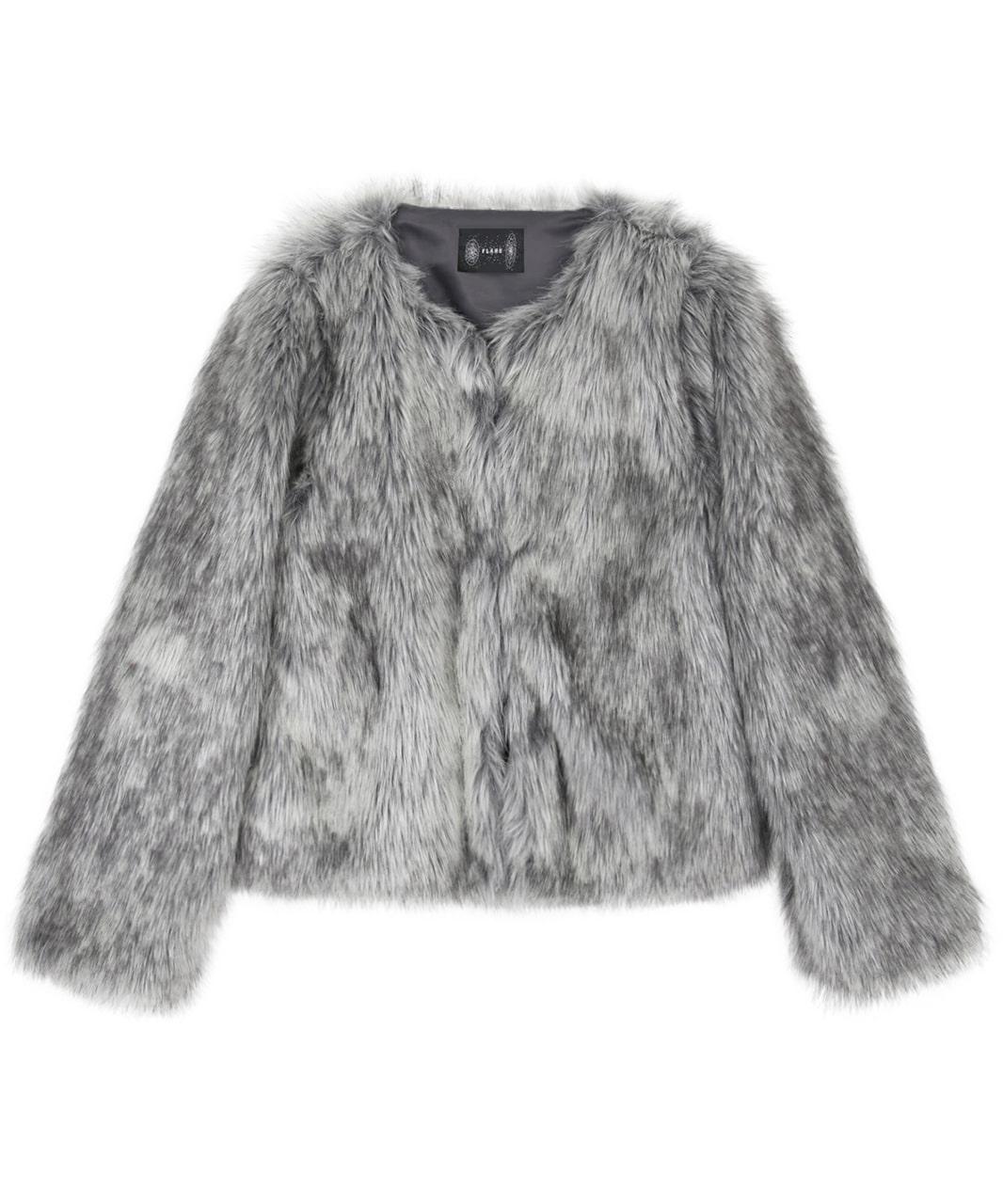 Fur Jacket (FL-046_Gray)