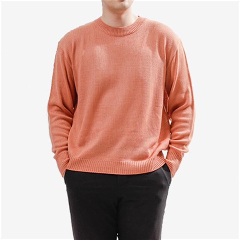 어썸케이드  패키지 1+1 크루넥 루즈 핏 스웨터 9 color