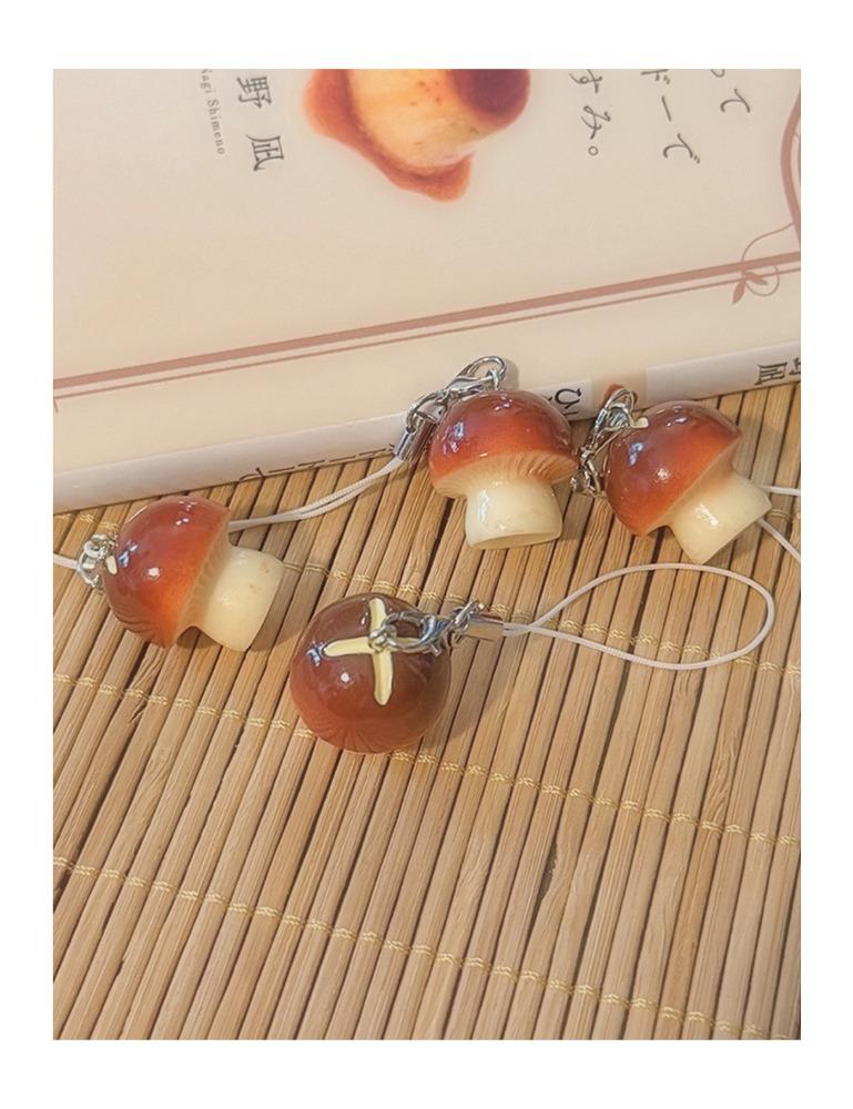 미니 버섯 키링