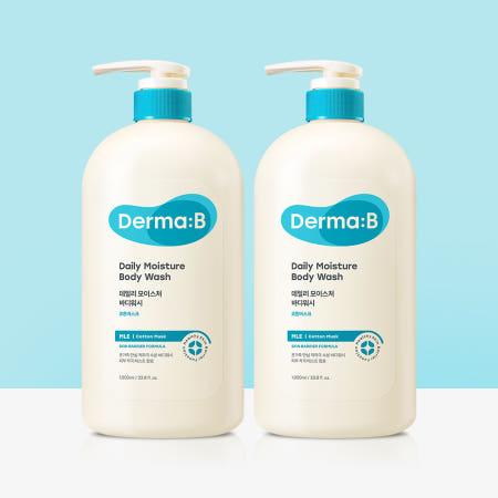 이런 상품 어때요? [더마비] 데일리 모이스처 바디 워시 1000ml (코튼머스크)X2개 세트