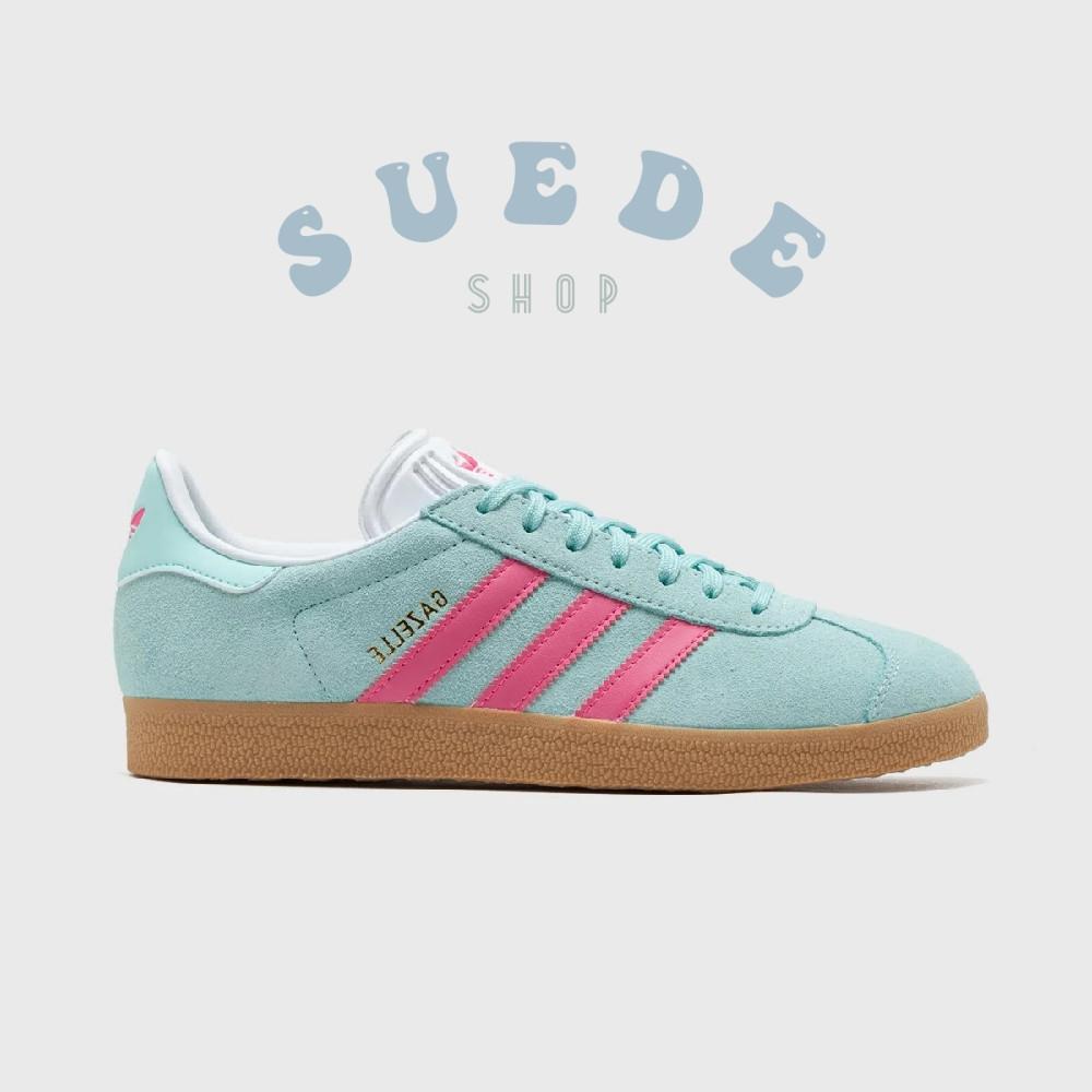 아디다스 우먼스 가젤 플래쉬 아쿠아 루시드 핑크 Adidas Gazelle