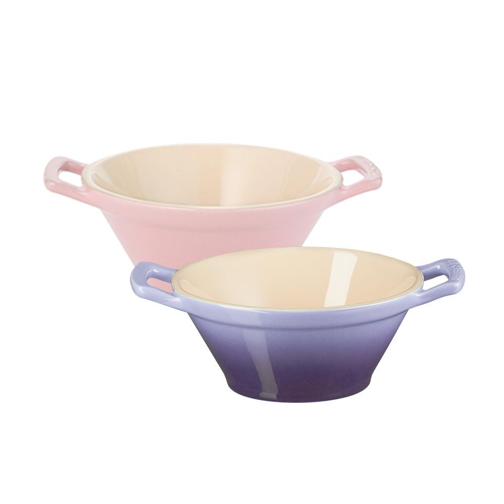 르크루제 카술레서빙볼 2P세트-쉬폰핑크&블루벨