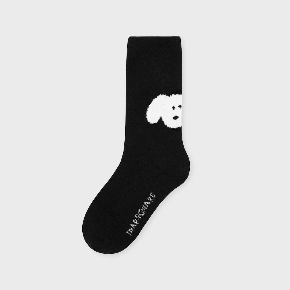 INAP fluffy dog and cat black