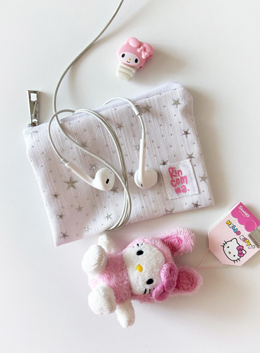 twinkle mini pouch (white)