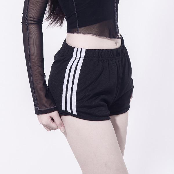 3부 돌핀팬츠 밴딩 트레이닝 숏팬츠