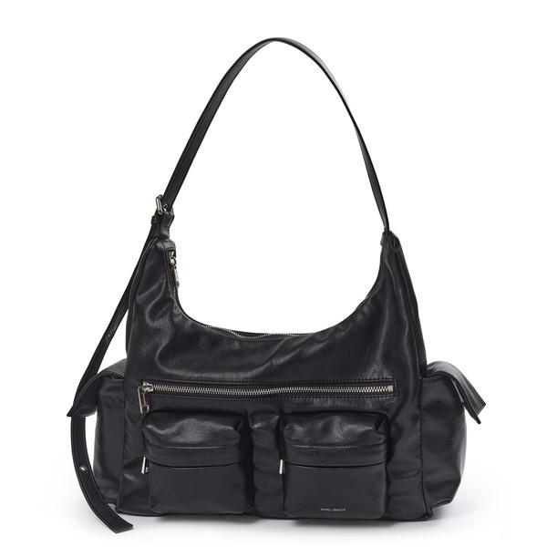 (7/9예약) 포켓 머그백L pocket mug bag L nappa black