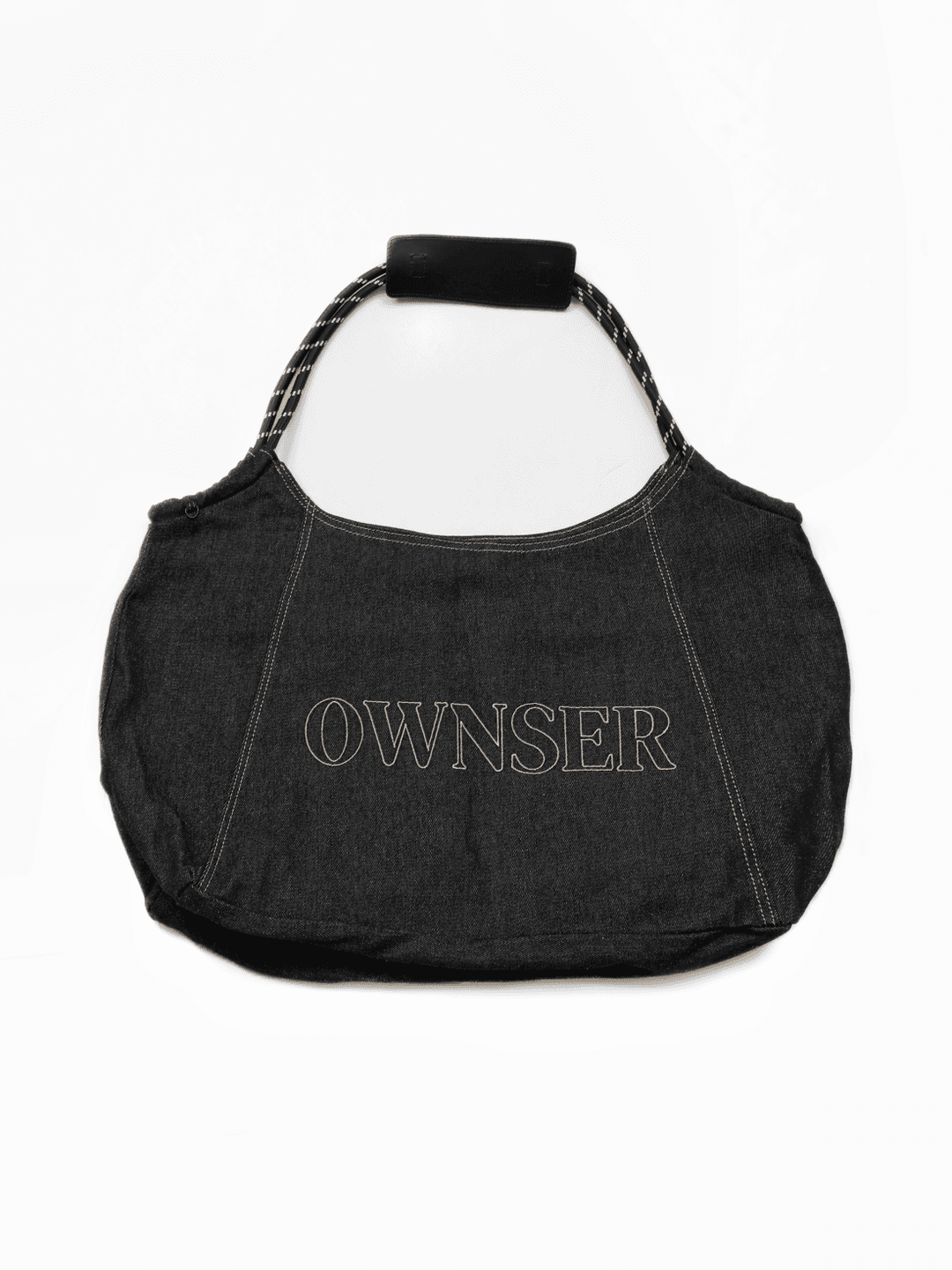 (4차)Twin Fish Daily Shoulder Denim Bag