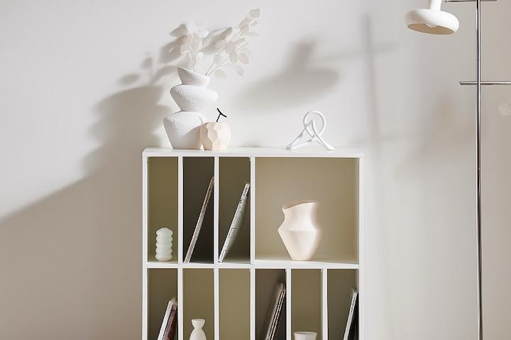 쿠폰가 51,987원 / 뮤트 E0등급 400 책장 높은 거실장