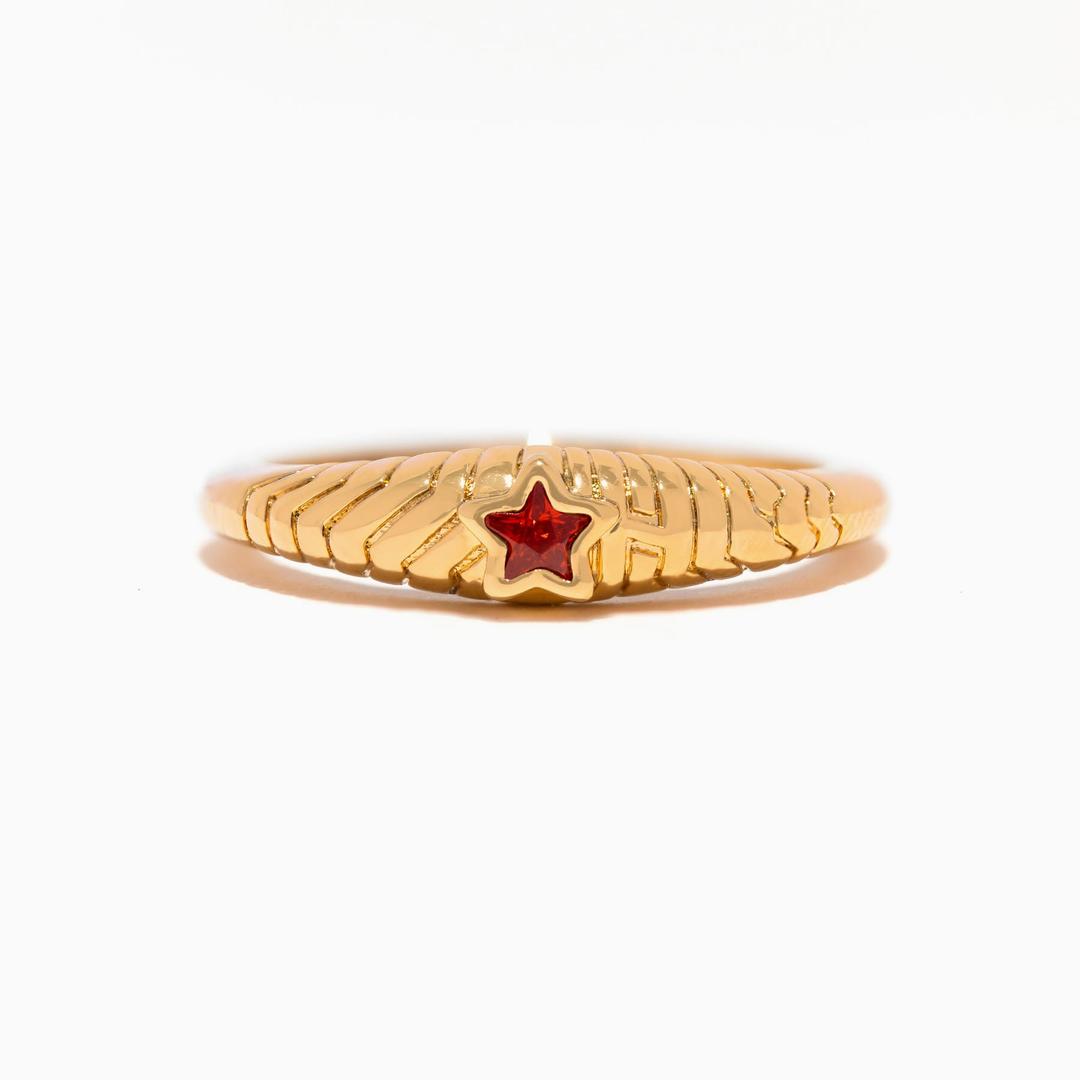Marvel's Winter Soldier Ring - Gold / 5