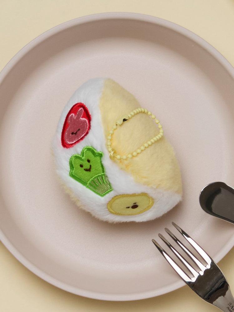 라인프렌즈 미니니 디저트카페 후르츠산도 인형 키링