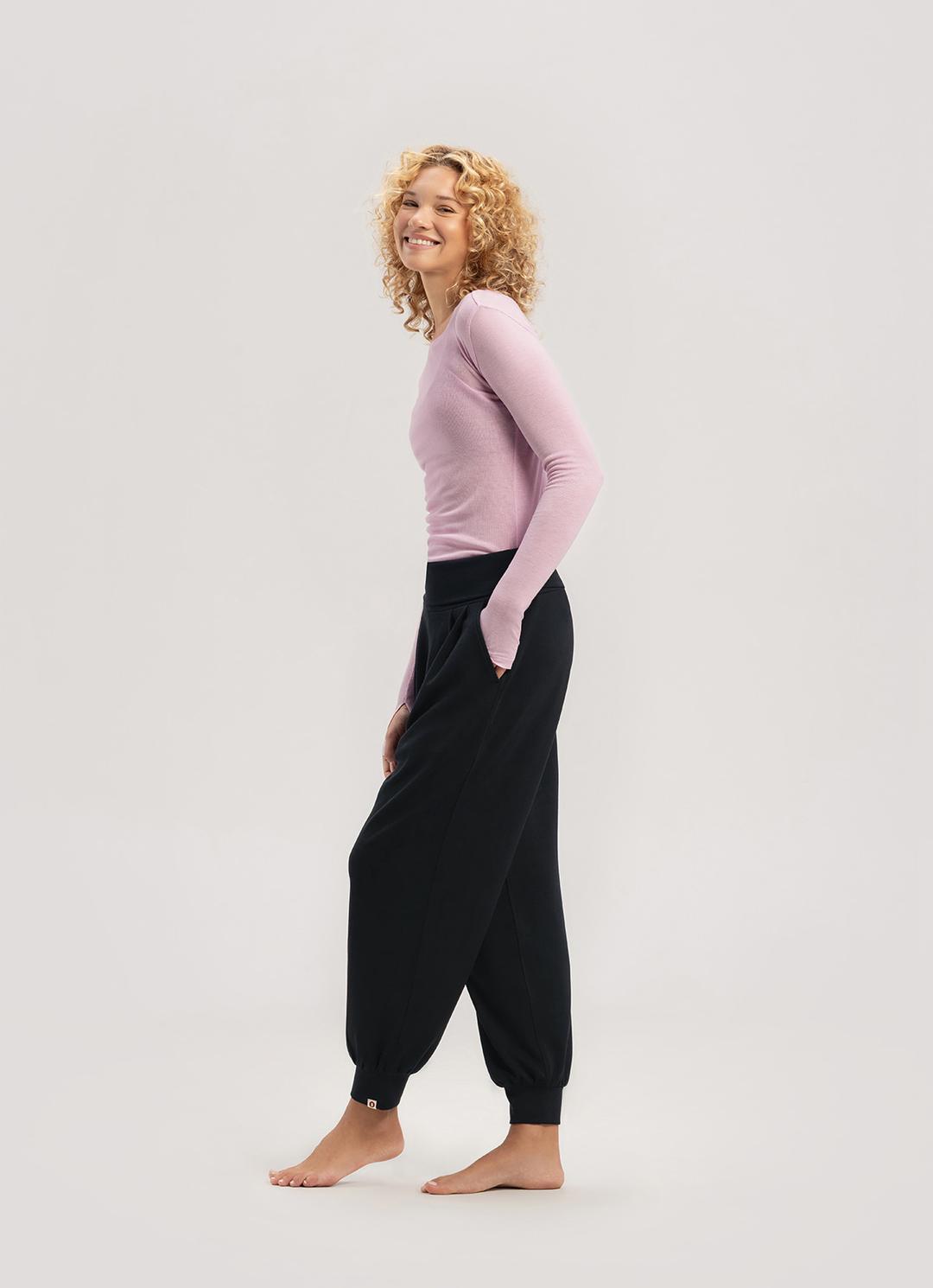 Fortune pants (Warm Modal ver.)_Black