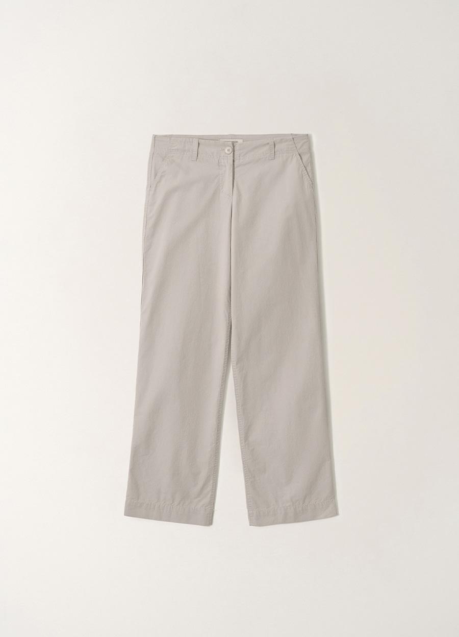 3RD/ Relaxed low-rise pants (Greige)