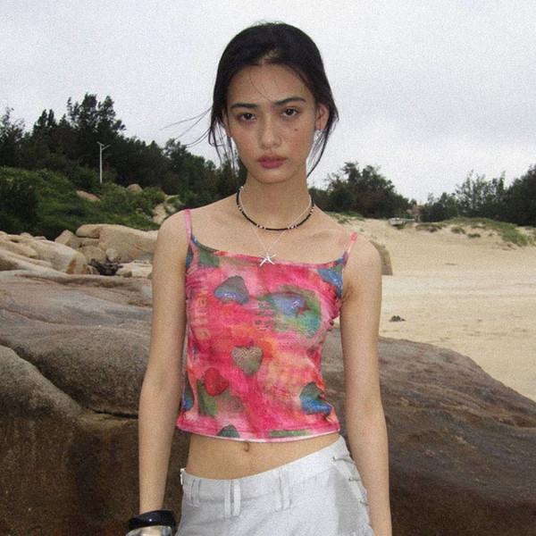 Strawberry Fruit Print Camisole