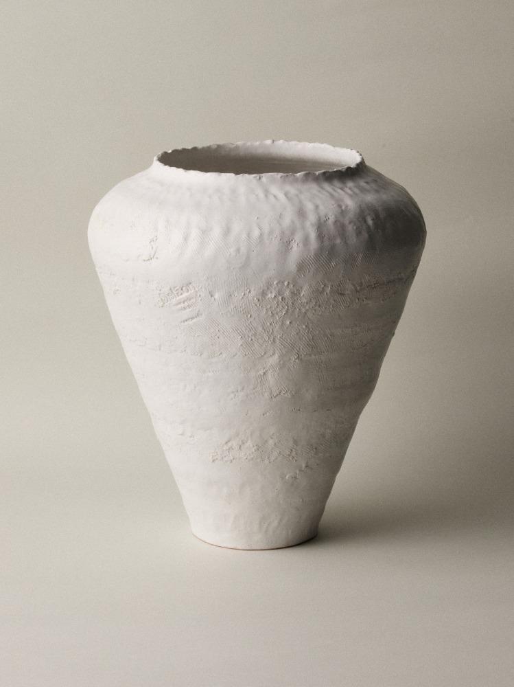 GELA VASE #1 White