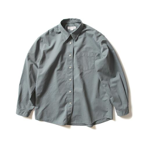 페이디드 셔츠 - 스톤그린