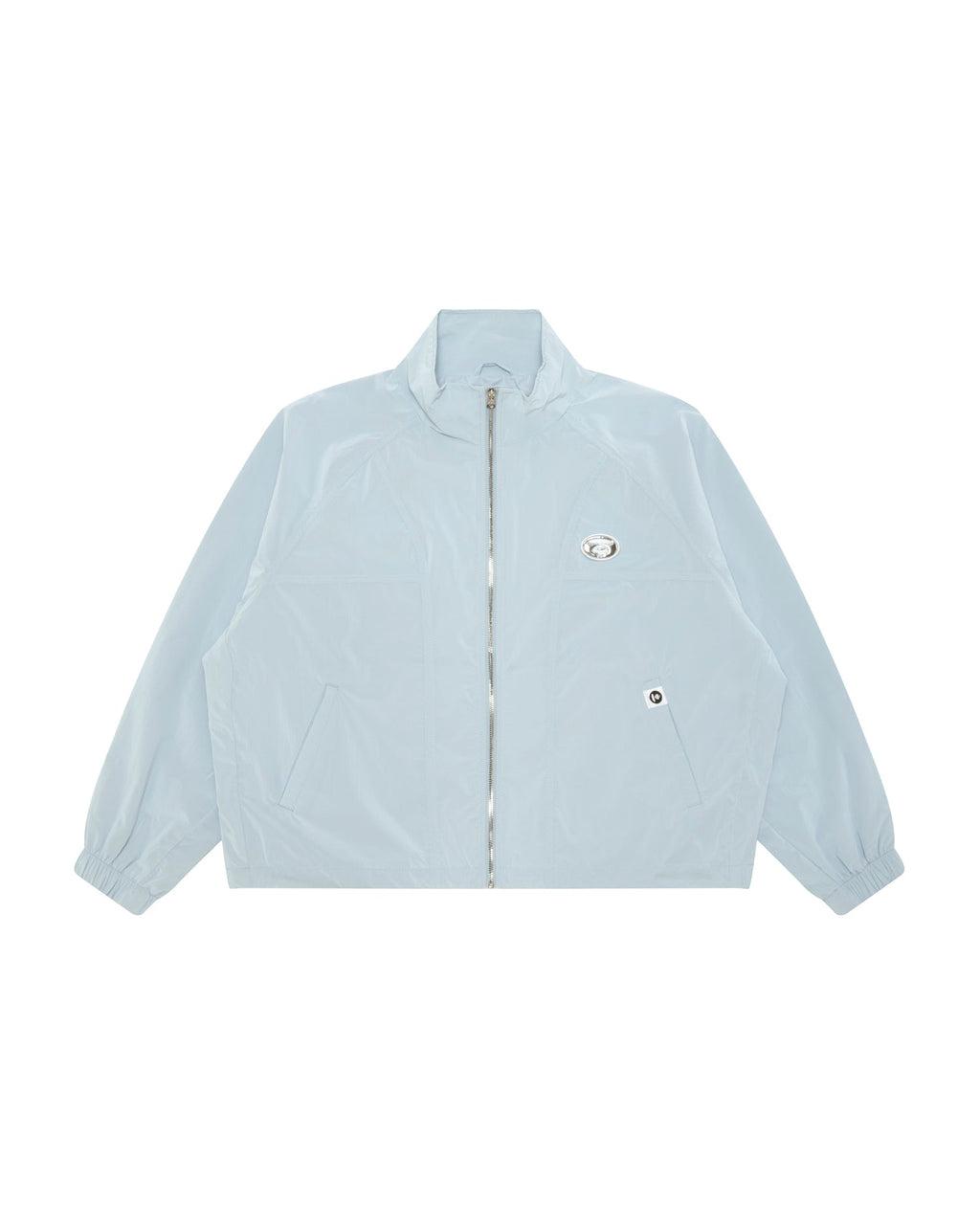 Moonface logo zip-up jacket