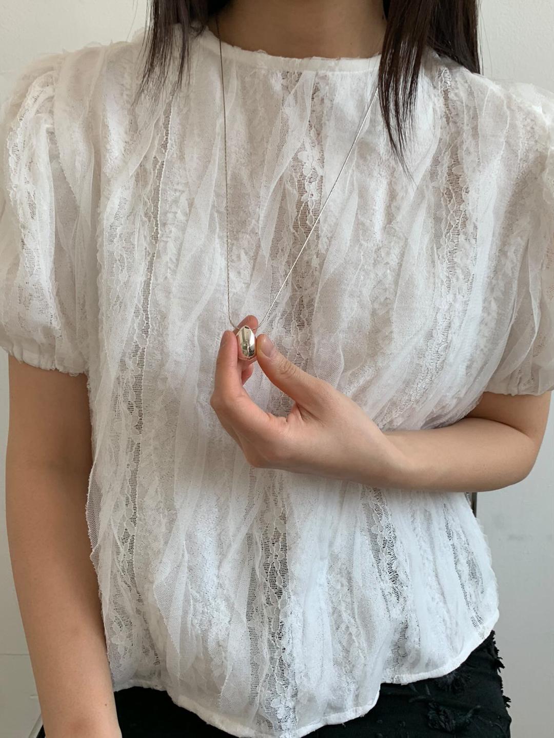 [Au lait made] Egg necklace