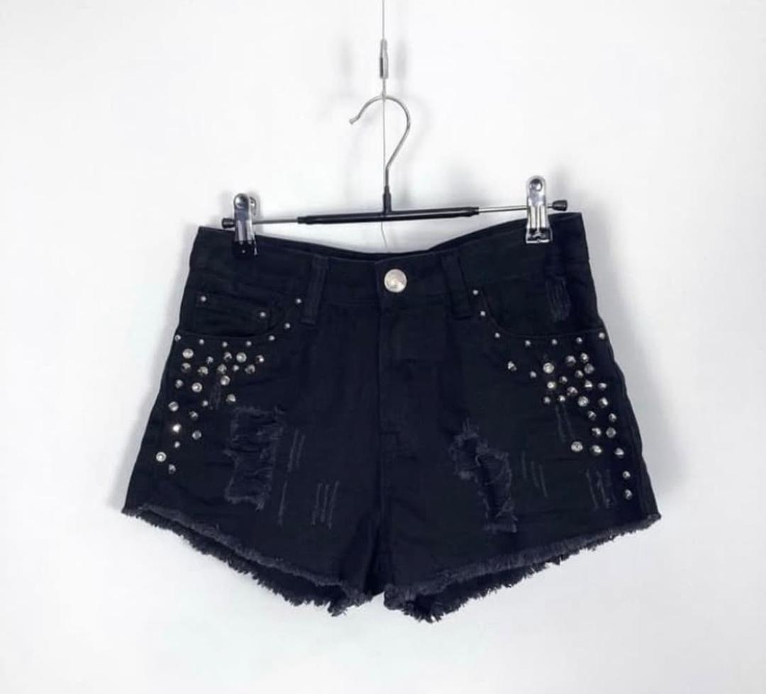 punk stud hot pants | 후루츠패밀리