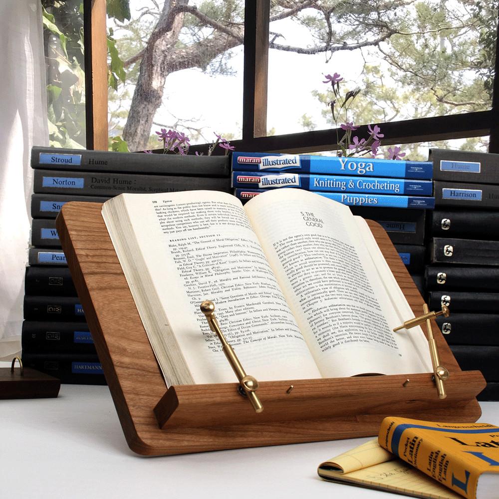 체리원목독서대