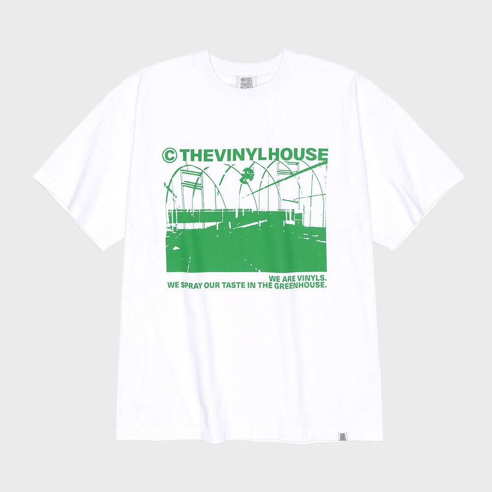GREENHOUSE TEE WHITE