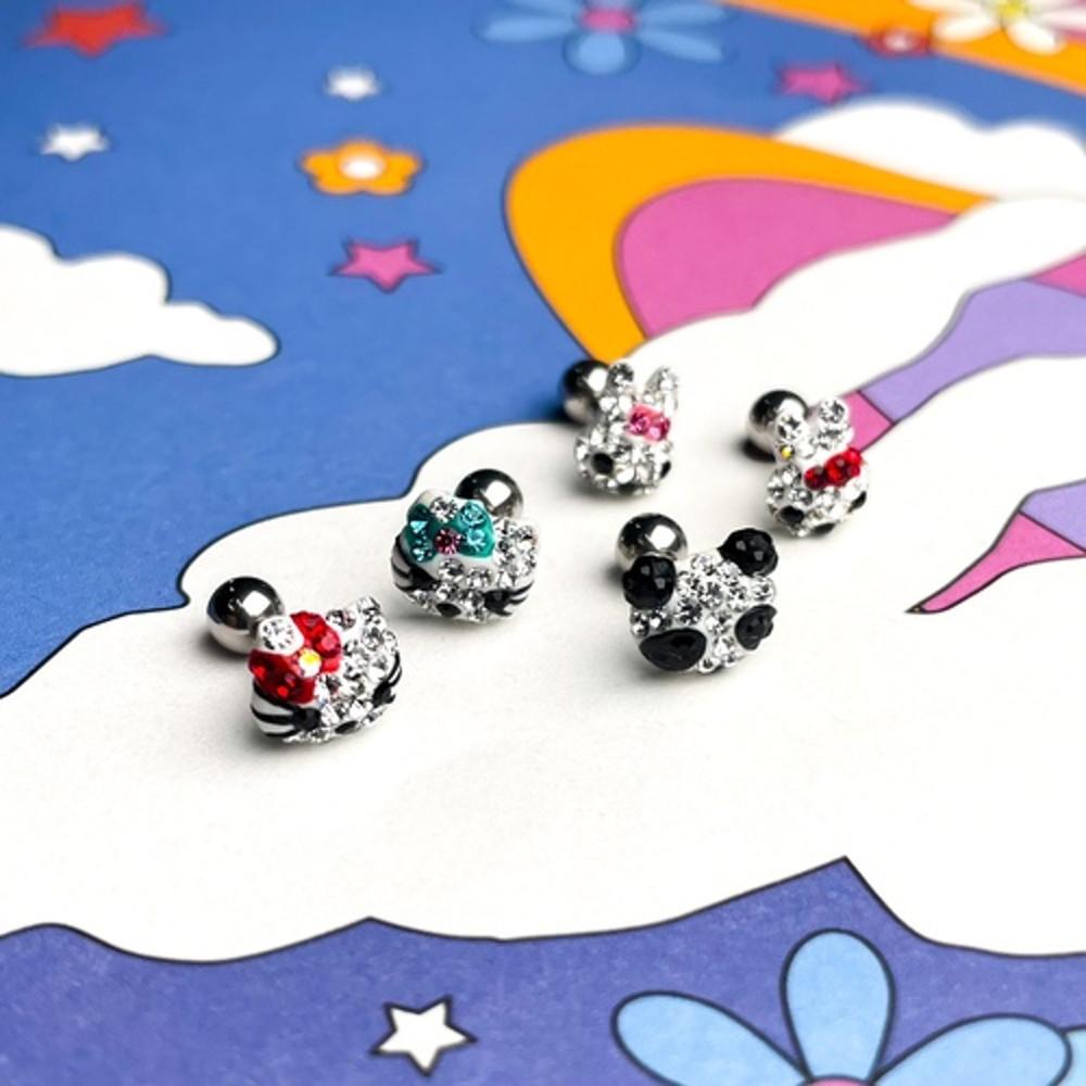 Kirakira 동물친구들  피어싱 (5type)