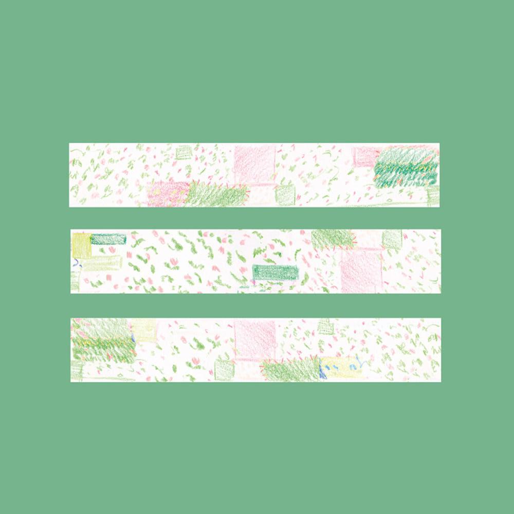 [남수르] 겨울 마스킹테이프 - 풀꽃놀이