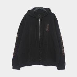 크롬하츠 24FW 1998 입체로고 스웨트 후드 집업 남성 자켓 RN97729 JACKET