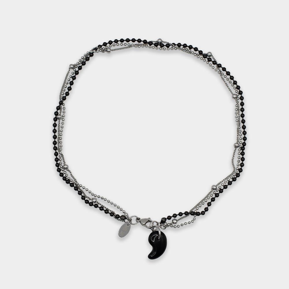 그럼피스터프 Comma Ball Mix Necklace