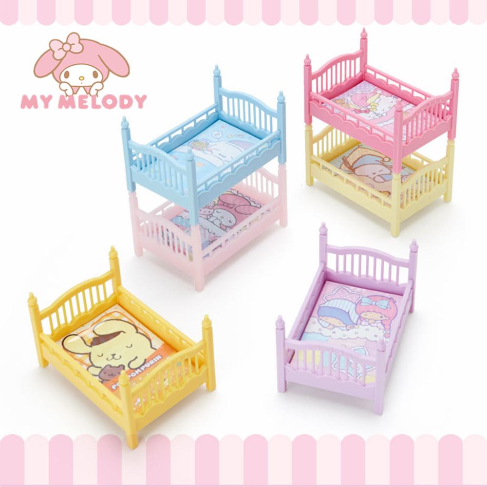 인형 피규어 용 미니어처 침대 소품 가구 산리오 캐릭터 침실 메모장 노트 헬로키티 시나모롤