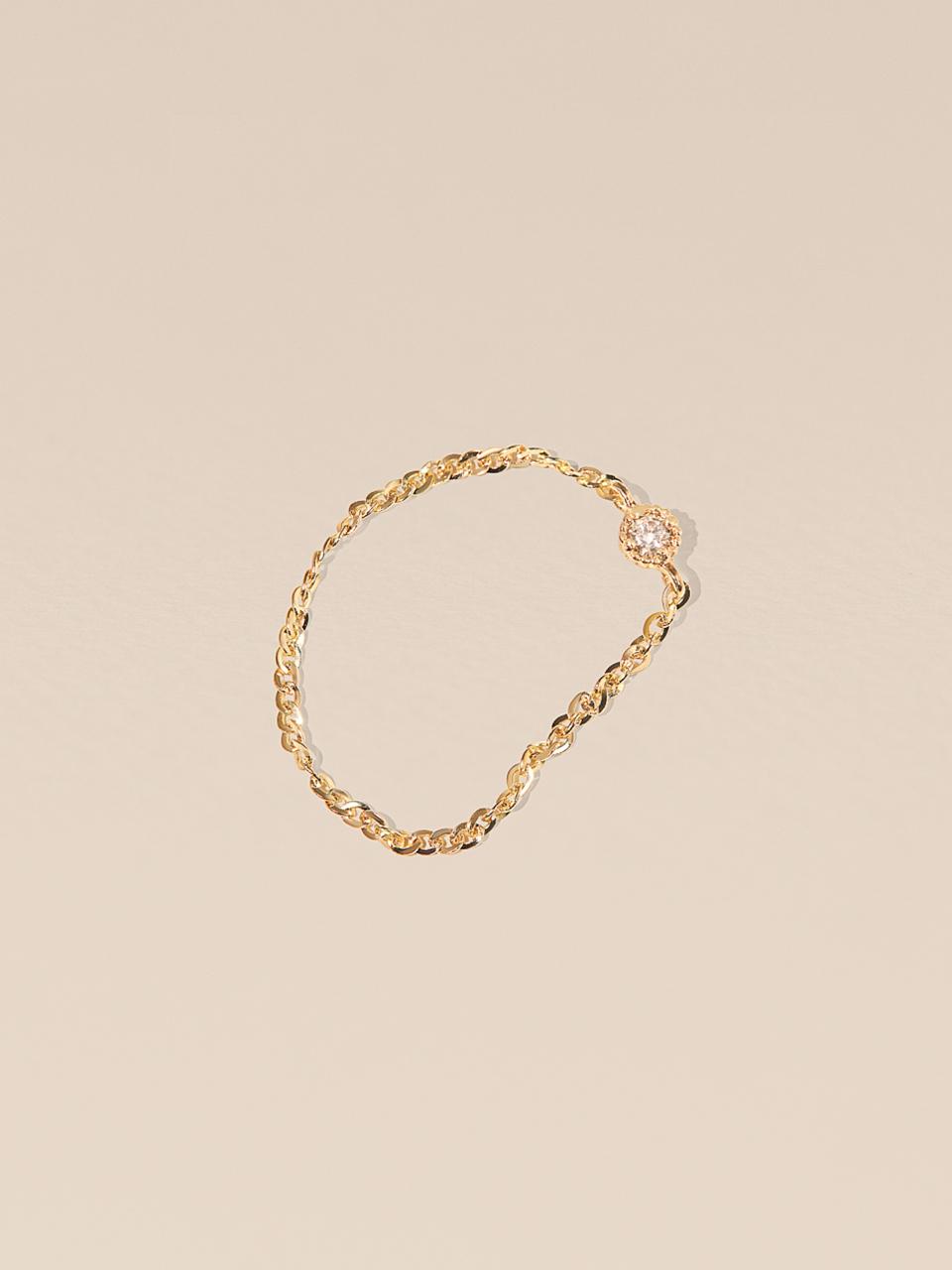 Essential Chain Diamond Ring