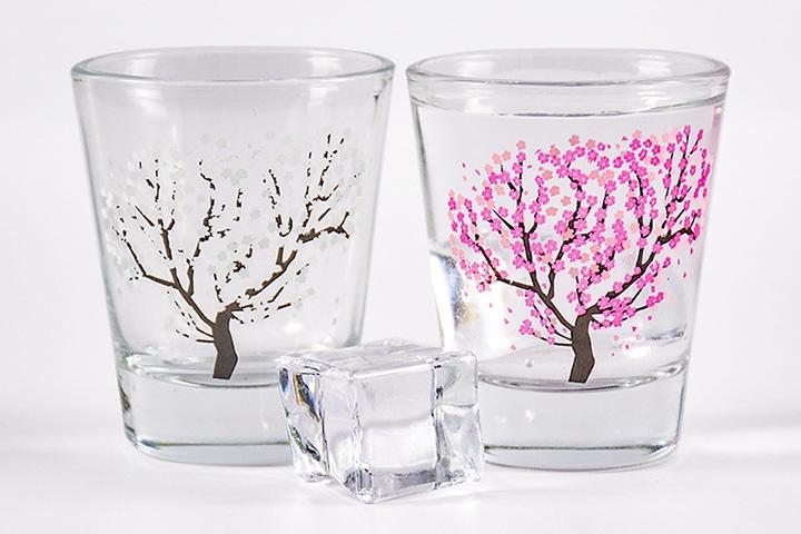 술따르면 꽃피는술잔 벚꽃소주잔(1P) DD-12235