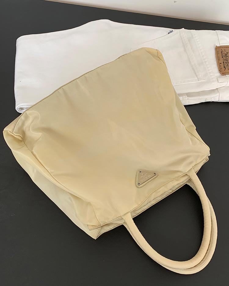 90's "PRADA" nylon Tote Bag