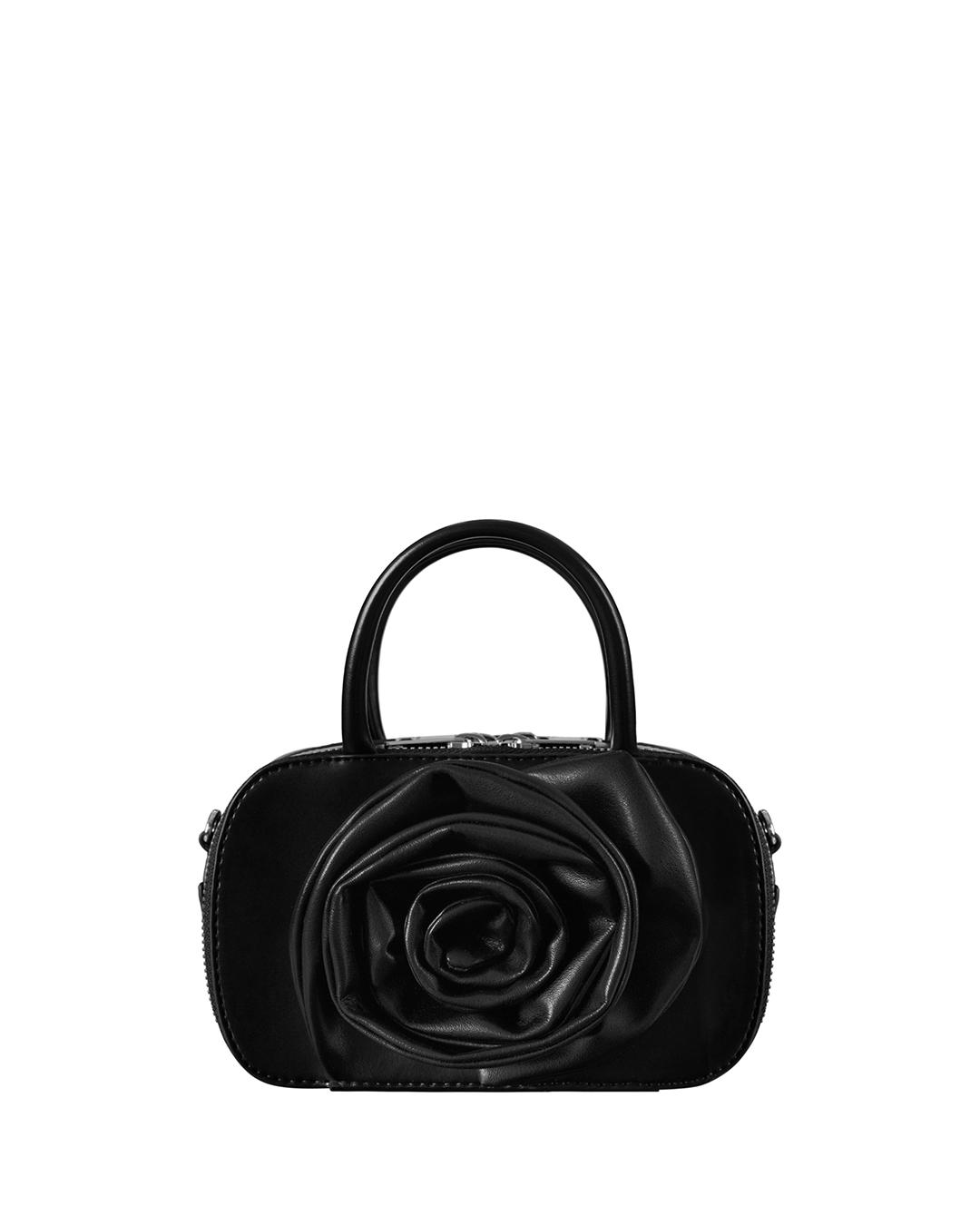 [Limited] Rose Stereo Bag · 로즈 스테레오백 / 블랙