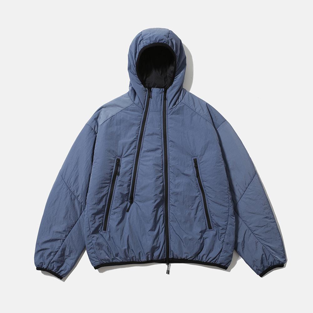 [AW25] DOUBLE-ZIP INSULATED PARKA(Ver.2) / STEEL BLUE