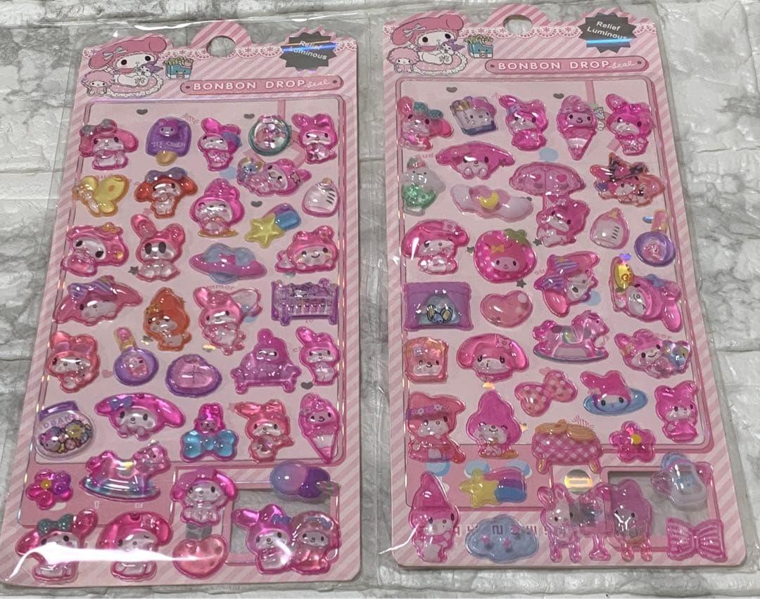 ボンボンドロップシール 2枚セット