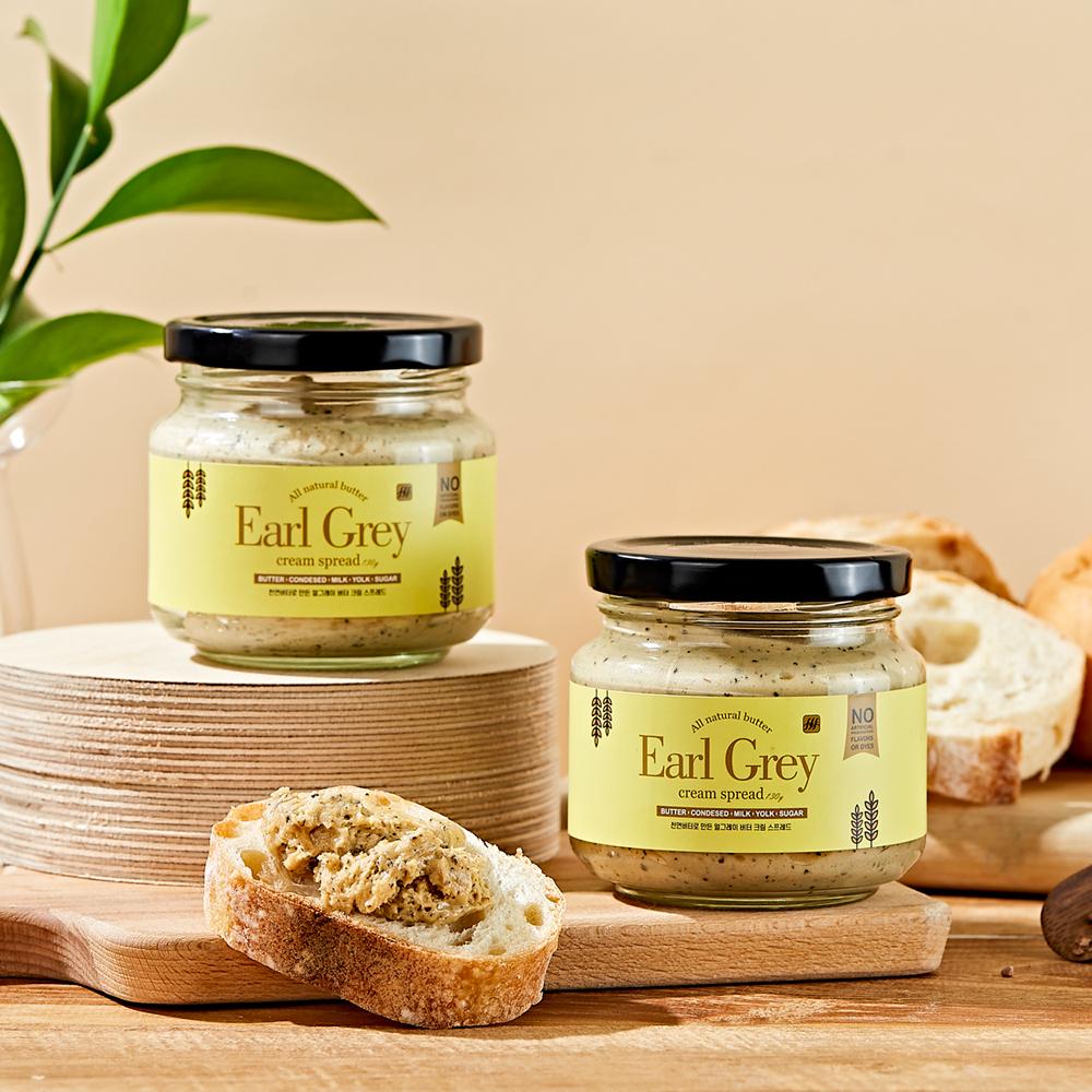 빵에 발라 먹는 얼그레이 버터 크림※ 스프레드 130g / 260g