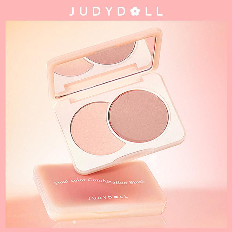 JUDYDOLL Two-Color Makeup Blusher Palette T2847