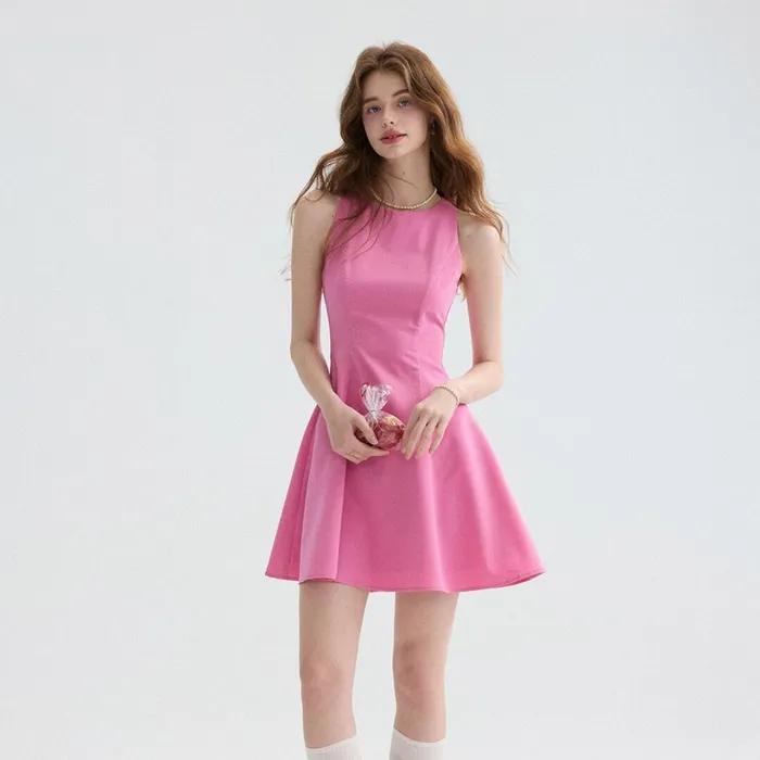 스윗 키스 플레어 미니원피스