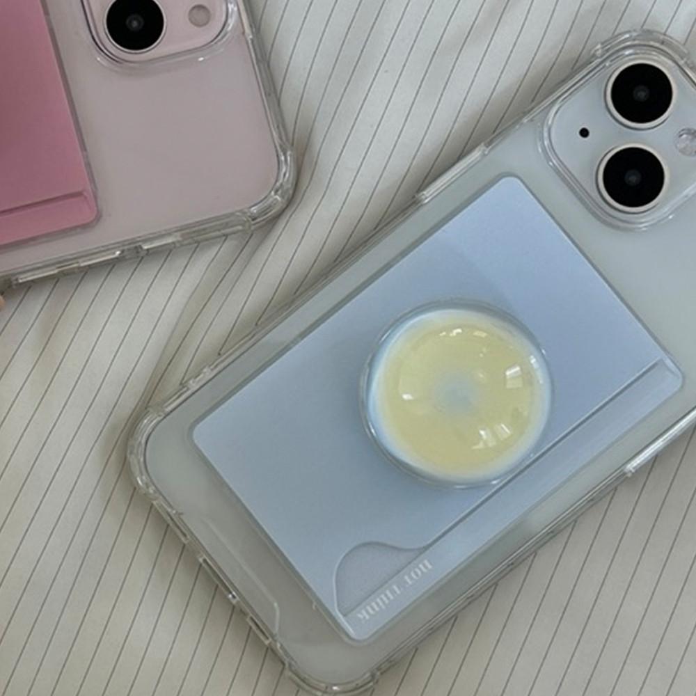 낫띵크 연하늘 카드 젤하드 케이스