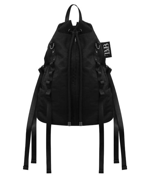 TMB Drawstring Big Back Pack [ Black ]