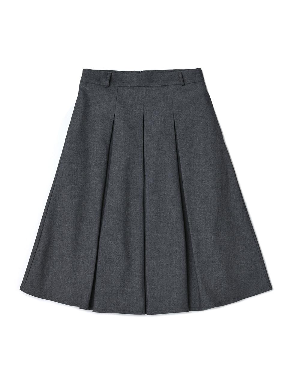 베이직 플리츠 풀스커트