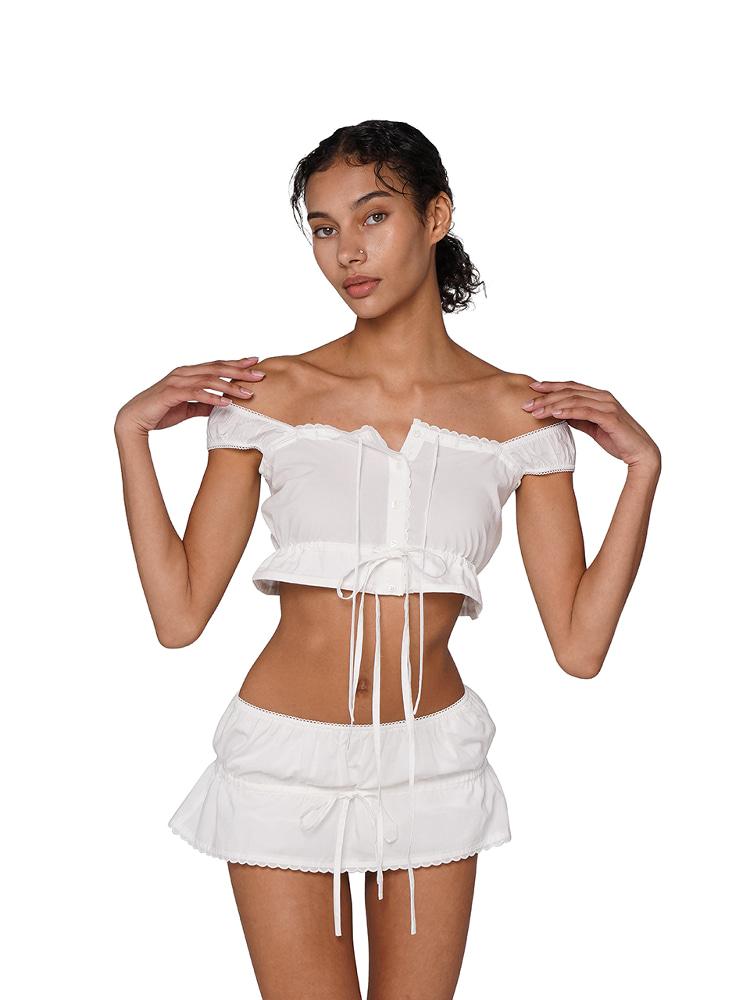 SweetChilling Bohemian Chic Romantic Farm Two Piece