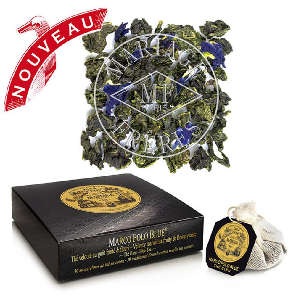 [해외] [마리아쥬프레르]  마르코폴로 블루(Blue) 30티백 [원산지:프랑스]