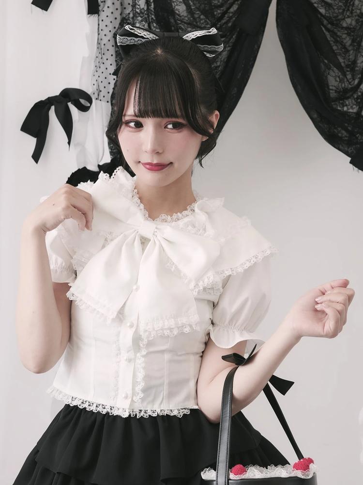 ケープゴシックブラウス