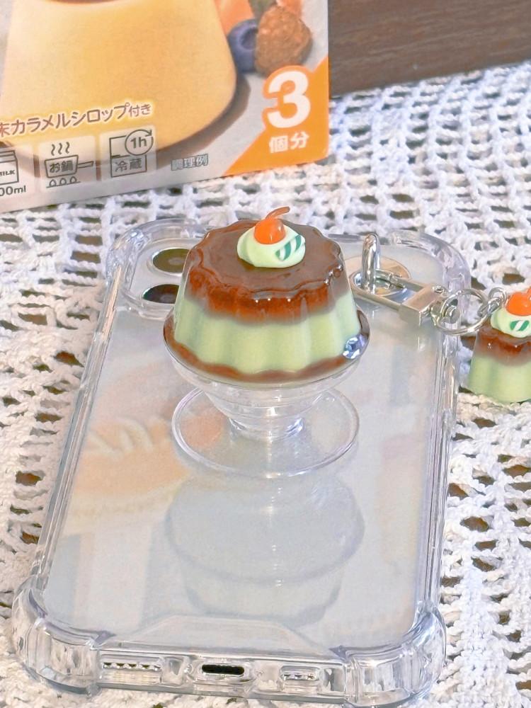 [~2/23까지 new할인] 말차 푸딩(プリン) 레진 톡